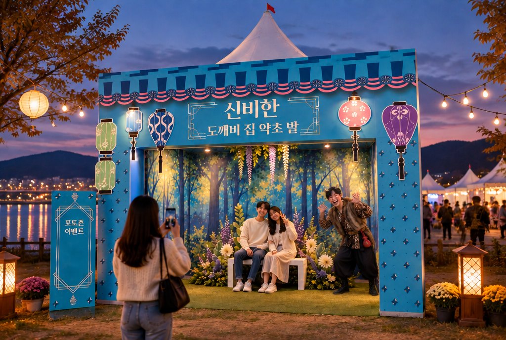 신비한 도깨비 집 약초 밭 포토룸 예상 이미지
