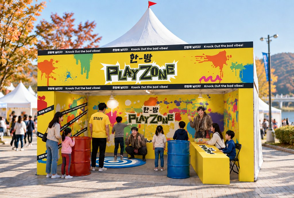 한방 PLAY ZONE 부스 예상 이미지