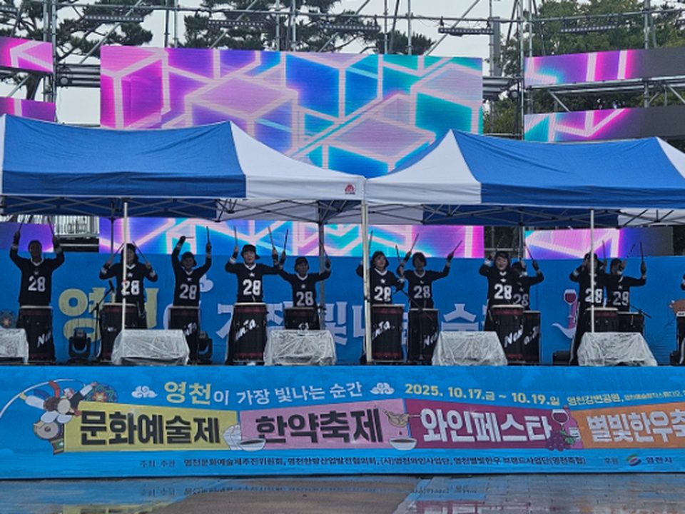 전국 품바 페스티벌 — 무대 위 품바 공연